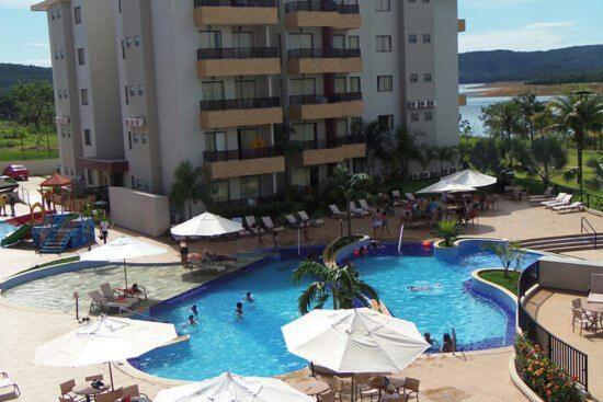 Apart-Hotel Marina Flat Caldas Novas Dış mekan fotoğraf